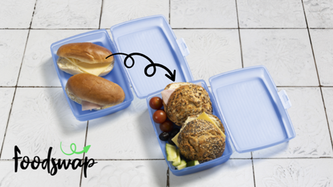 Une boîte à tartines saine et équilibrée pour rentrer à l'école